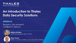 An Introduction to Thales Data Security Solutions