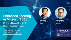 Enhanced Security and Risk-Based Control Over Sensitive Data 