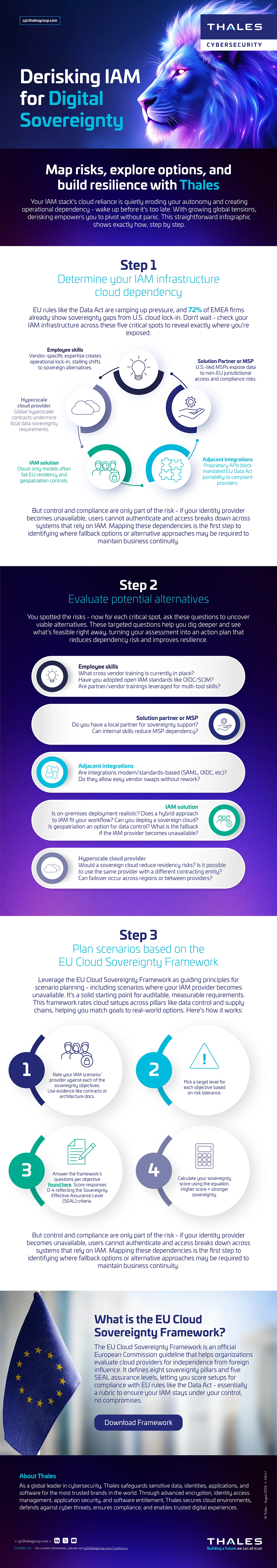 Derisking IAM for Digital Sovereignty - Infographic