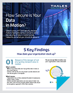 Do you encrypt your data in motion? - Infographic
