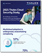 2021 Thales Cloud Security Study - Infographic