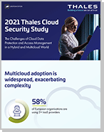 2021 Thales Cloud Security Study - European Edition - Infographic