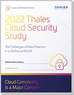 2022 Thales Cloud Security Study - European Edition - Infographic