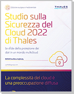 Studio sulla Sicurezza del Cloud 2022 di Thales - Edizione europea - Infografica