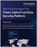 Economic Impact of CipherTrust Platform by Forrester Research - Infographic