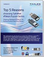 Top 5 Reasons choosing SafeNet eToken Fusion Series - TN
