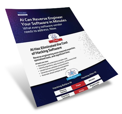 AI Reverse Engineering Risks for Software - Infographic