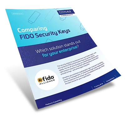 Comparing Enterprise FIDO Security Keys - Infographic