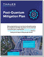 Post-Quantum Mitigation Plan - Infographic