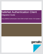 SAC Integration Guide - Using SafeNet Authentication Client CBA for MyID Version 10.8 Update 2