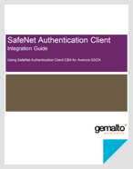 SAC Integration Guide - Using SafeNet Authentication Client CBA for Avencis SSOX