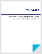 Microsoft NDES with Thales Luna HSMs - Integration Guide