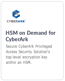 HSM on Demand for CyberArk 