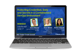 Protecting credentials, data, and secrets in a containerized DevOps environment