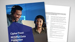 CipherTrust RESTful Data Protection - Product Brief