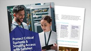 Protect Critical Systems & Simplify Access with SafeNet Authentication Service