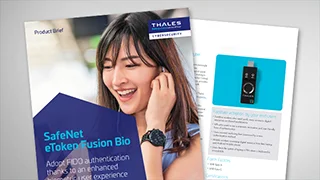 SafeNet eToken Fusion Bio FIDO Authentication