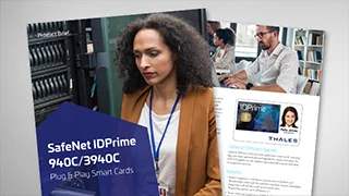 SafeNet IDPrime 940C/3940C Smart Cards - Product Brief