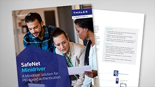 SafeNet Minidriver - Product Brief