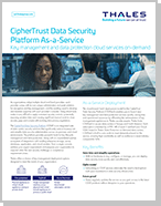 CipherTrust Data Security Platform as-a-Service