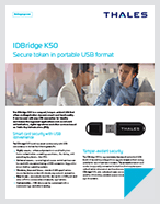IDBridge K50 Secure token in portable USB format - Product Brief