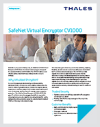 Thales Virtual Encryptor CV1000 - Product Brief