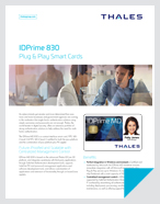 IDPrime MD 830 - Product Brief