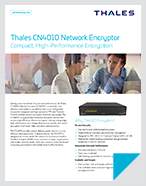 Thales CN4010 Ethernet Encryptor - Product Brief