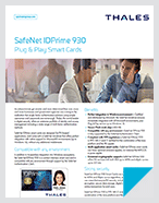 SafeNet IDPrime 930 - Product Brief