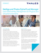 NetApp and Thales CipherTrust Manager - Product Brief