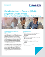 Data Protection on Demand (DPoD): payShield Cloud Services - Product Brief