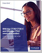 IDBridge CT30/CT30-C and IDBridge CT40 smart card readers - Product Brief