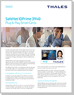 SafeNet IDPrime 3940 - Product Brief