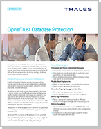 CipherTrust Database Protection - Product Brief