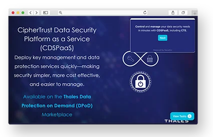CipherTrust Transparent Encryption as a Service - Product Tour