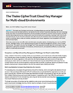 The CipherTrust Cloud Key Manager for Multi-cloud Environments