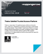 KuppingerCole Report Executive View: SafeNet Trust Access