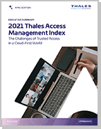 2021 Thales Access Management Index - APAC Edition - Report