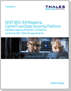 Thales NIST800-53 Mapping - White Paper
