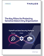 The Key Pillars for Protecting Sensitive Data in Any Organization - White Paper