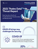 2021 Thales Data Threat Report - APAC Edition - Infographic