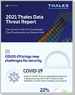 2021 Thales Data Threat Report - Infographic