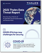 2021 Thales Data Threat Report - Infographic