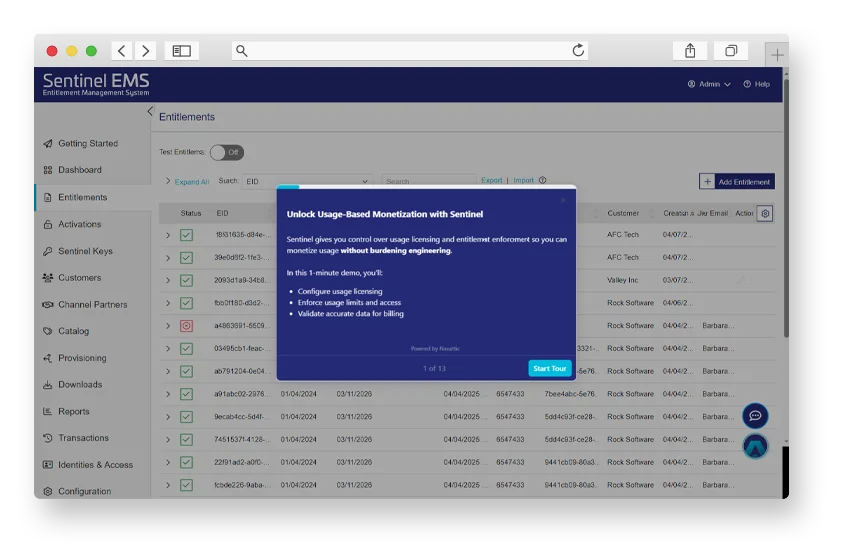 Implement Usage-Based Pricing - Product Tour