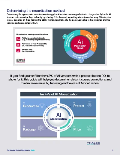 The Essential 4 Ps for AI Monetization Guide Page 2