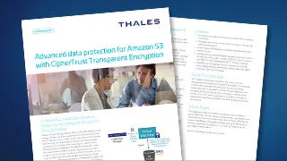 Advanced data protection for Amazon S3 with CipherTrust Transparent Encryption