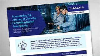 Accelerating the Journey to Cloud by Digital Sovereignty - Solution Brief