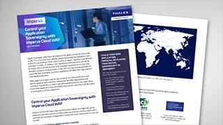 Sovereignty Application Application Sovereignty with Imperva Cloud WAF - Solution Brief