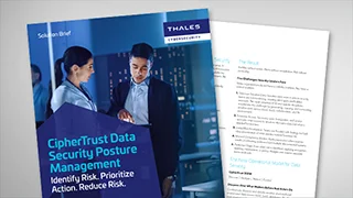 CipherTrust Data Security Posture Management