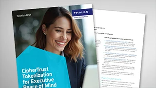 CipherTrust Tokenization for Data Protection